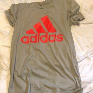 Grey Adidas Tee